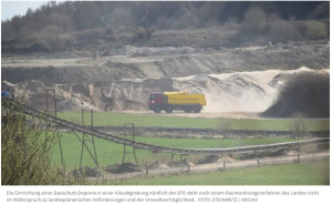 Deshalb fordert Rainer Bookmeyer einen Stopp der Deponie-Planung